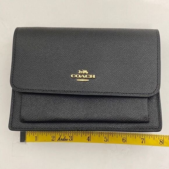 Coach Women's Convertible Purse Crossbody In Black Size S NWT Chain Not Included - Picture 2 of 12